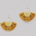 spongy earrings